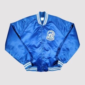 80’s Minnesota Timberwolves Blue Varsity Jacket