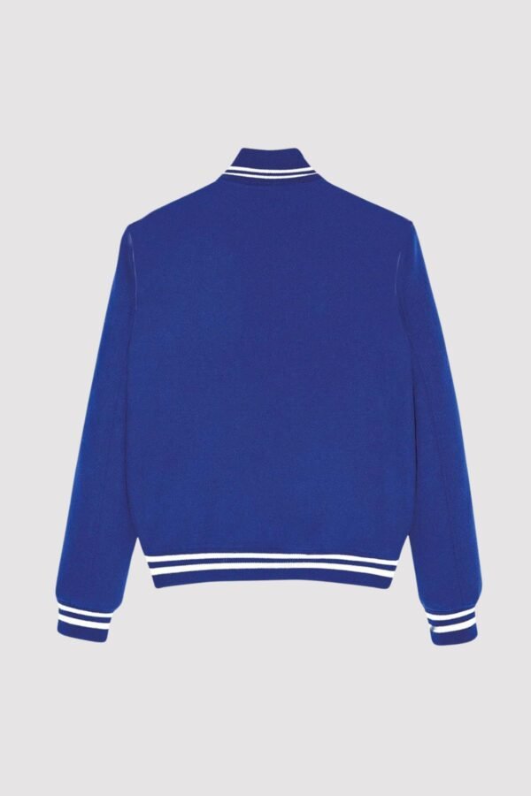 Golden State Warriors Royal Blue Wool Varsity Jacket