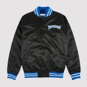 Minnesota Timberwolves Heavyweight Satin Varsity Jacket