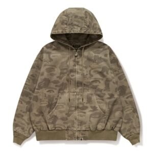 A Bathing Ape Bape Kidsuper Solid Camo Jacquard Jacket