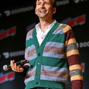 David Tennant New York Comic Con 2023 Cardigan
