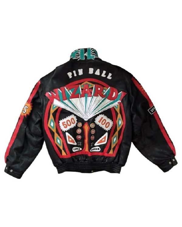 Jeff Hamilton Pinball Wizard Leather Jacket