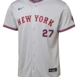 New York Mets Mark Vientos Nike Gray Road Limited Jersey