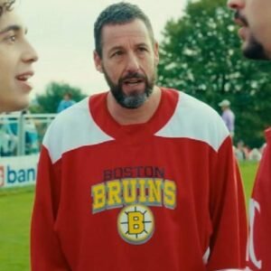 Happy Gilmore 2 Adam Sandler Red White Boston Jersey