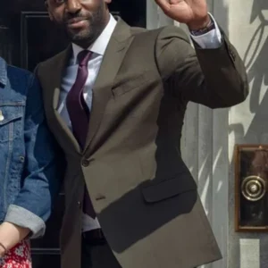 Ashley Thomas Hostage Green Suit