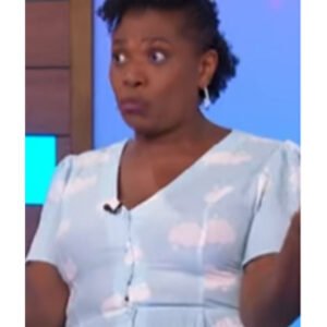 Loose Women 2025 Brenda Edwards Cloud Print Jumpsuit