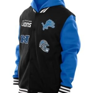New Era Detroit Lions Hoodie Jacket