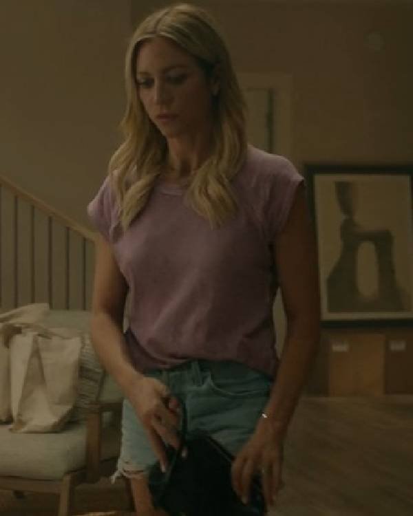 The Hunting Wives Brittany Snow Purple Top
