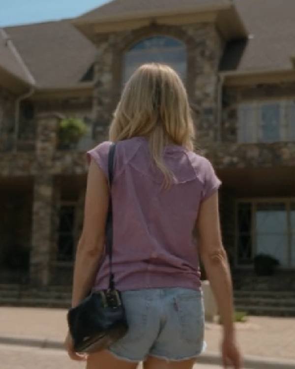 The Hunting Wives Brittany Snow Purple Top