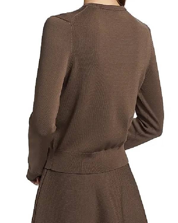 The Today Show Jenna Bush Hager Brown Floral Cardigan