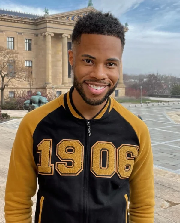 Alpha Phi Alpha 1906 Black Varsity Fleece Jacket