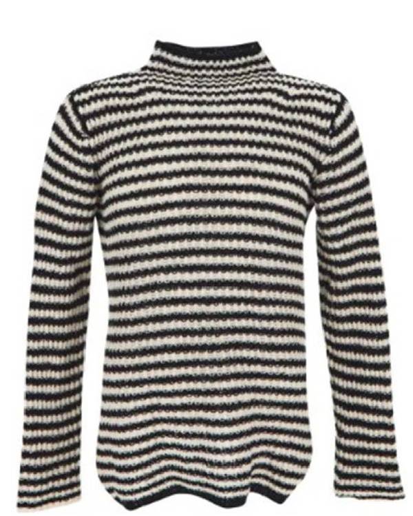 Wednesday S02 Jenna Ortega Striped Sweater