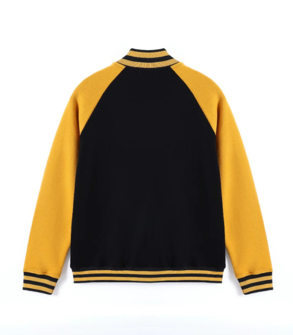 Alpha Phi Alpha 1906 Black Varsity Fleece Jacket - Image 4