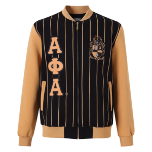 Alpha Phi Alpha Pinstripe Tech Track Jacket