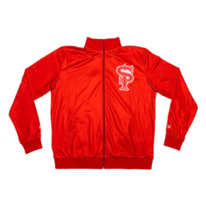 Men's Chalk Line Street Profits Red Full-Zip Track Jacket