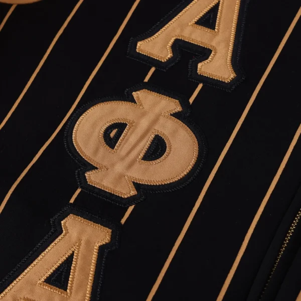 Alpha Phi Alpha Pinstripe Tech Track Jacket