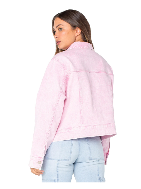 Celebrity Pink Oversize Denim Jacket