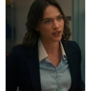 Countdown Violett Beane Striped Shirt