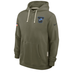 Detroit Lions Salute to Service 2025 Hoodie