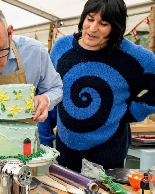 Great British Bake Off Noel Fielding Twister Knit Sweater
