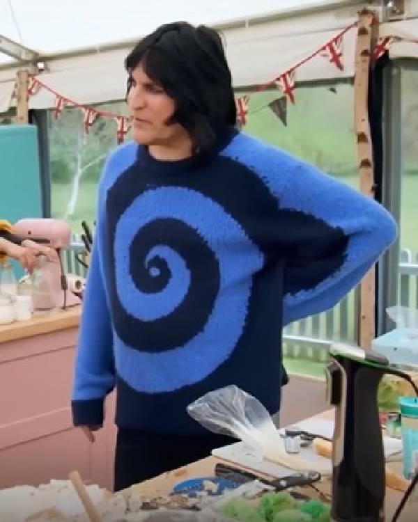 Great British Bake Off Noel Fielding Twister Knit Sweater