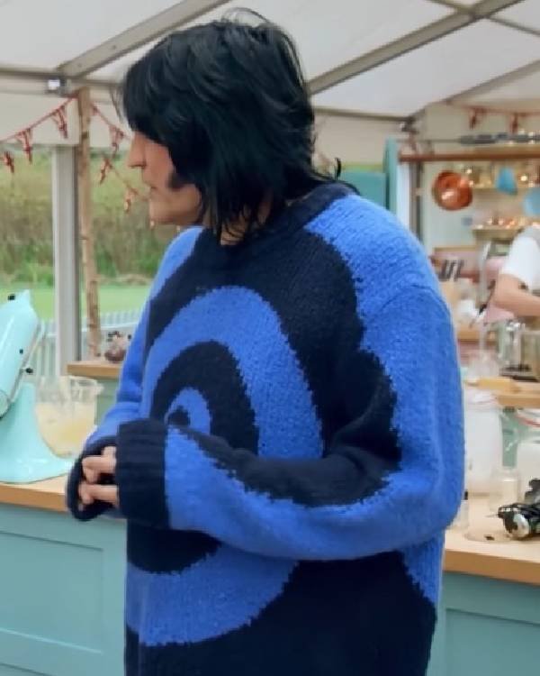Great British Bake Off Noel Fielding Twister Knit Sweater