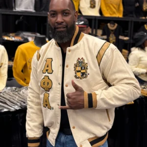 Alpha Phi Alpha Letterman Varsity Jacket