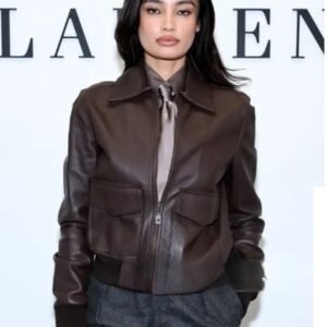 Kelsey Merritt Ralph Lauren 2025 Show Bomber Jacket