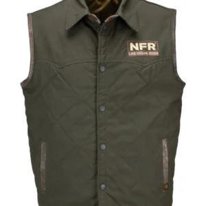 NFR Las Vegas 2024 Green Vest