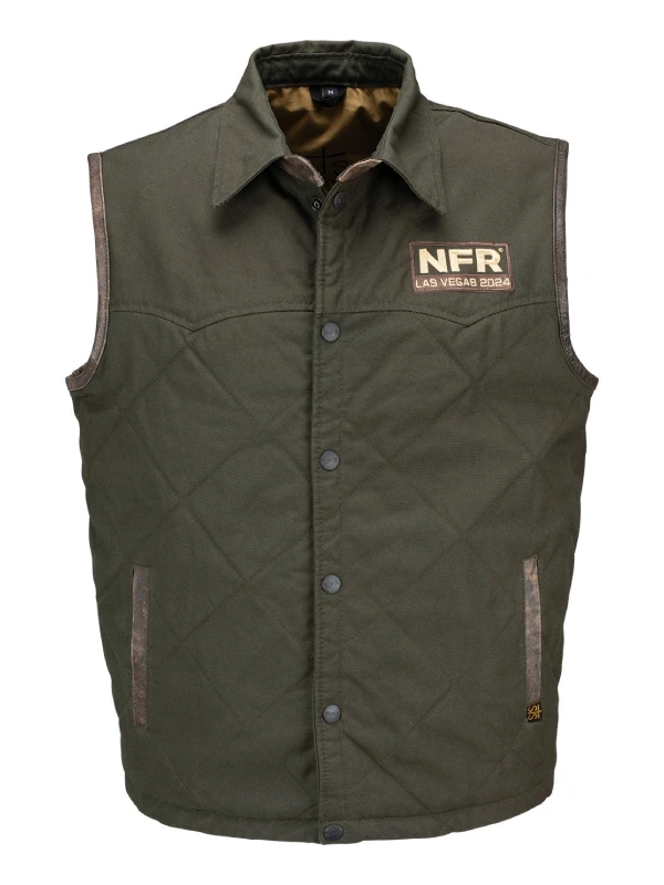 NFR Las Vegas 2024 Green Vest