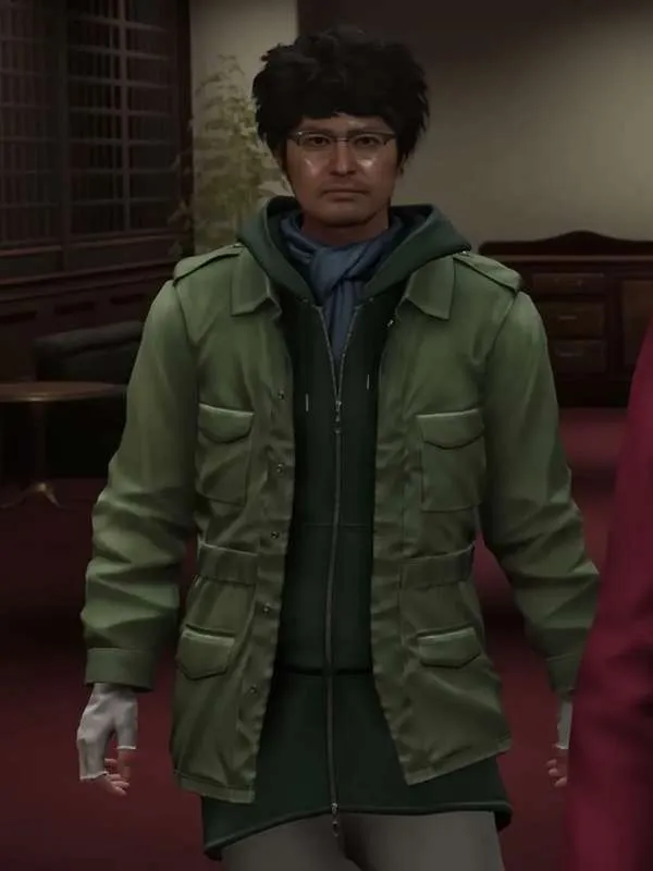 Yu Nanba Like a Dragon Infinite Wealth 2024 Green Jacket