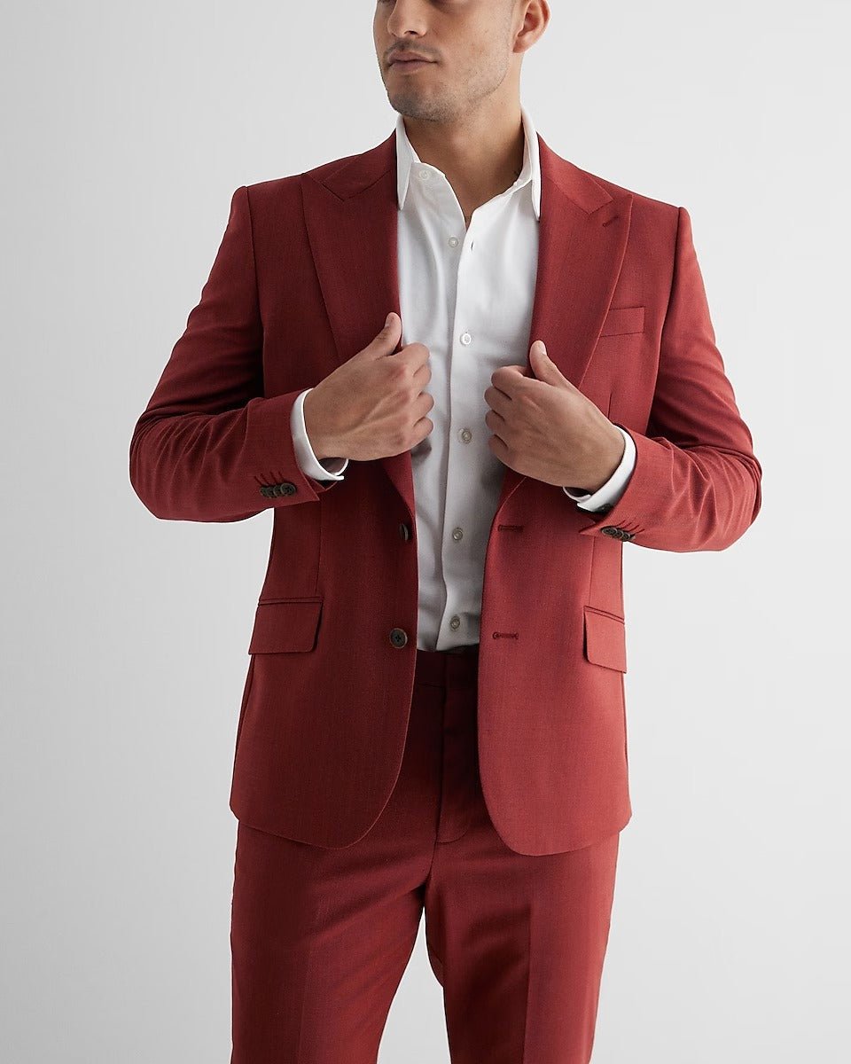 Mens Authentic Red Tuxedo Suit Sale
