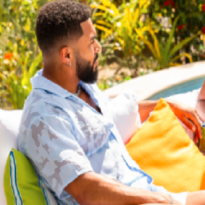 Love Island Games S02 Johnny Middlebrooks Floral Shirt