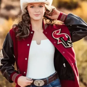 Jianna 2025 Clark Shadow Ridge Wool Varsity Jacket