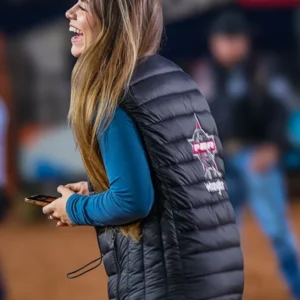 PBR 2025 Barbara Storani Black Puffer Vest