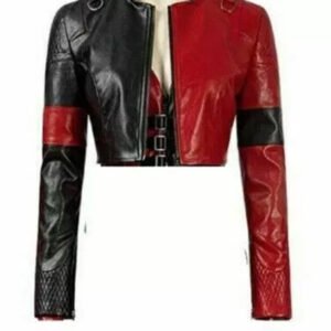 Harley Quinn Suicide Squad Kill The Justice League Crop Jacket