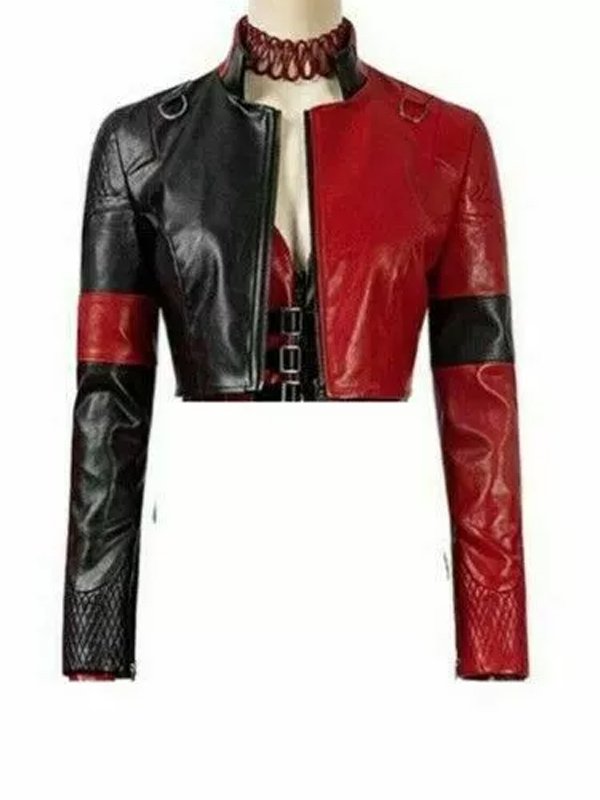 Harley Quinn Suicide Squad Kill The Justice League Crop Jacket