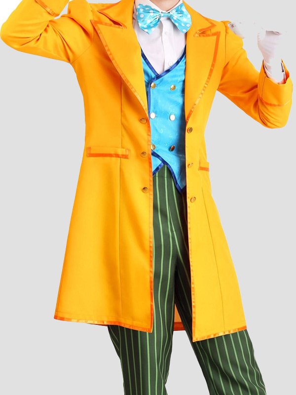 Mad Hatter Yellow Coat