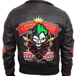 Harley Quinn Bombshell Leather Jacket