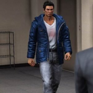 Kazuma Kiryu Yakuza 6 Blue Jacket