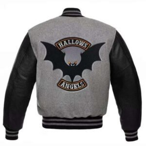 Halloween Spooky Varsity Bomber Jacket