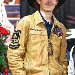 NFR Las Vegas Logan Hay Leather Jacket