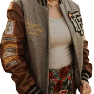 NFR Rodeo Las Vegas 2024 Varsity Bomber Jacket