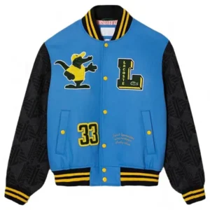 Novak Djokovic Lacoste Varsity Jacket
