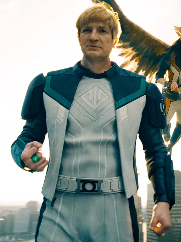 Superman Green Lantern Leather Jacket