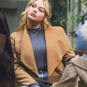 Debbie The Rumour Brown Wool Coat