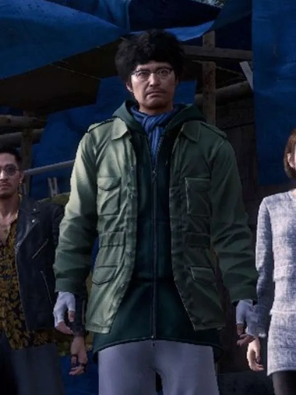 Yu Nanba Like a Dragon Infinite Wealth 2024 Green Jacket