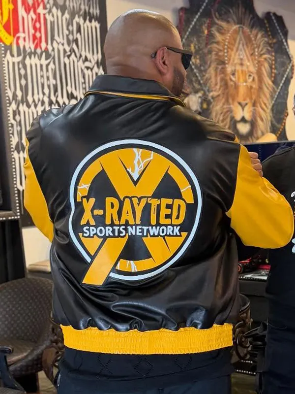X-RAYTED Sports Network 2025 Dr. X Leather Jacket
