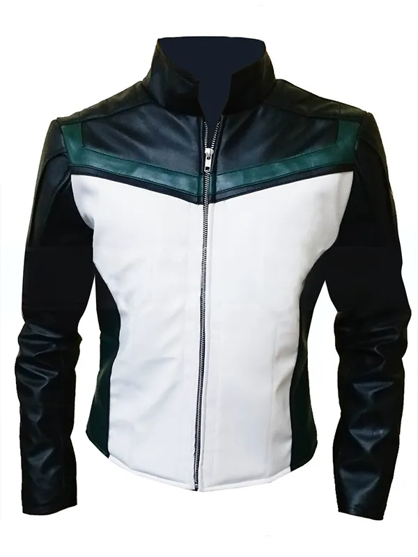 Superman Green Lantern Leather Jacket