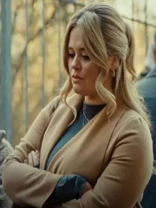 Debbie The Rumour Brown Wool Coat